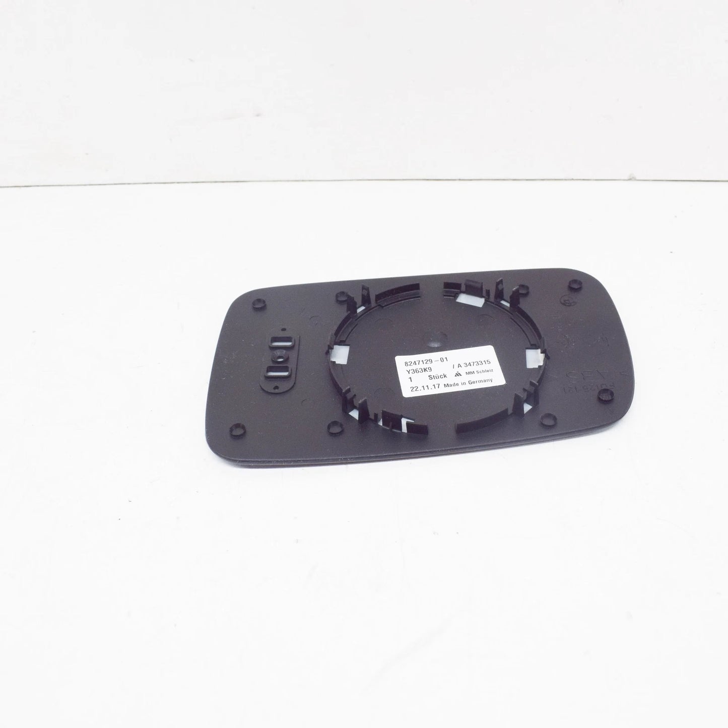 NEW BMW 3 E46 FRONT LEFT DOOR MIRROR GLASS 51168247129 LHD ORIGINAL