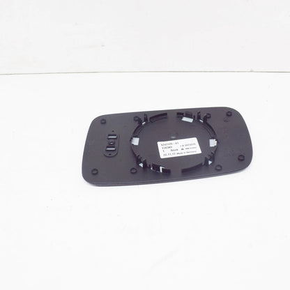 NEW BMW 3 E46 FRONT LEFT DOOR MIRROR GLASS 51168247129 LHD ORIGINAL