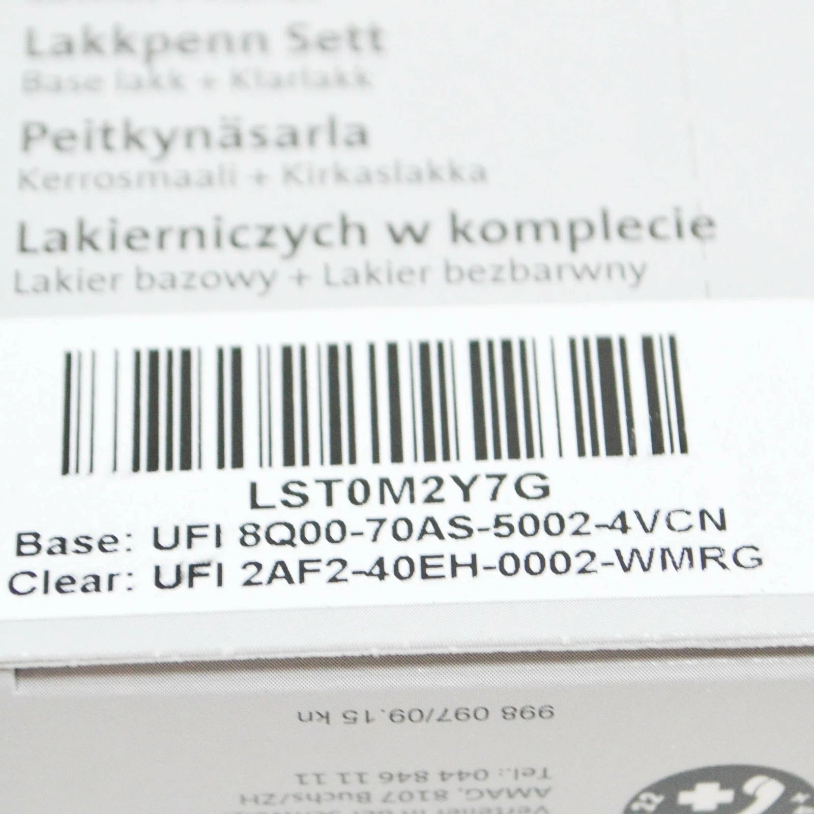 NEW VOLKSWAGEN QUARTZ GREY METALLIC TOUCH UP PAINT SET LST0M2Y7G ORIGINAL