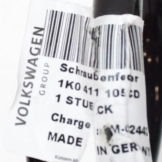 NEW AUDI A3 SPORTBACK 8P FRONT COIL SPRING 1K0411105CD ORIGINAL