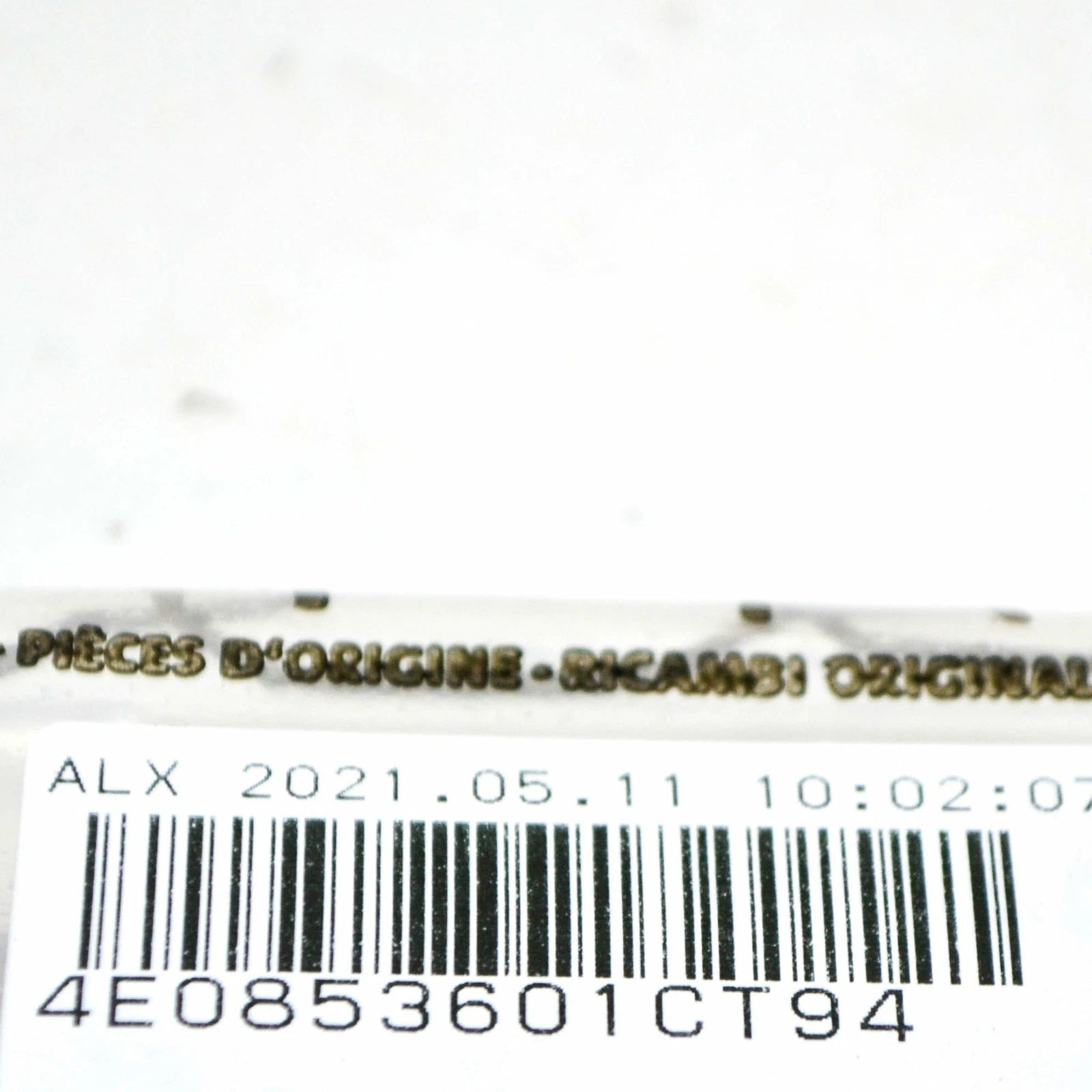 NEW AUDI A8 D3 FRONT FENDER EMBLEM BADGE 4E0853601CT94