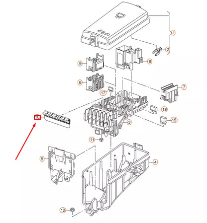 NEW AUDI A3 8V MULTI-FUSE 400A 5Q0937629C ORIGINAL