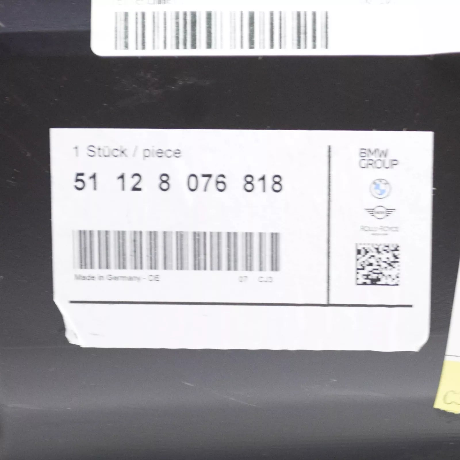 NEW BMW 7 G11 G12 M REAR RIGHT BUMPER BRACKET MOUNT 51128076818 ORIGINAL