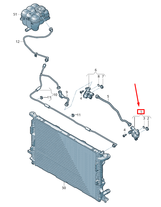 new audi q7 4m left engine solenoid valve 057121671f original