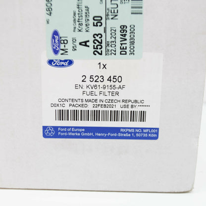 new ford tourneo connect mk2 fuel filter assy 2600314 kv61-9155-af original
