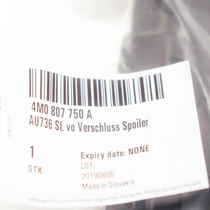 NEW AUDI Q7 4M FRONT BUMPER RIGHT END CAP COVER 4M0807750A ORIGINAL