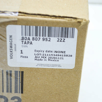 NEW AUDI Q5 80A REAR BUMPER RIGHT OUTER EXHAUST TRIM CHROME 80A8079522ZZ