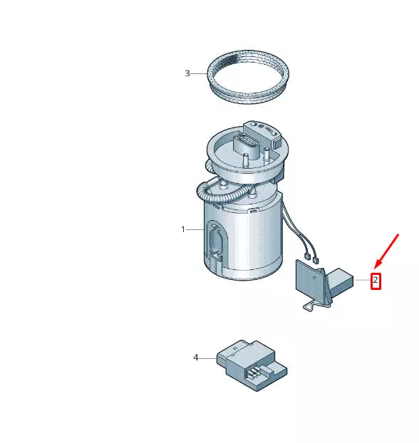 NEW VW TRANSPORTER VI T6 FUEL GAUGE SENDER 7E0919673D