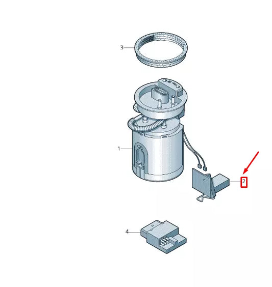 NEW VW TRANSPORTER VI T6 FUEL GAUGE SENDER 7E0919673D