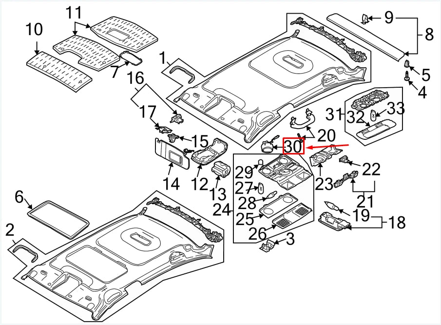 NEW VW GOLF VI 5K MK6 SUNROOF SWITCH 1K0959613C7R3 ORIGINAL