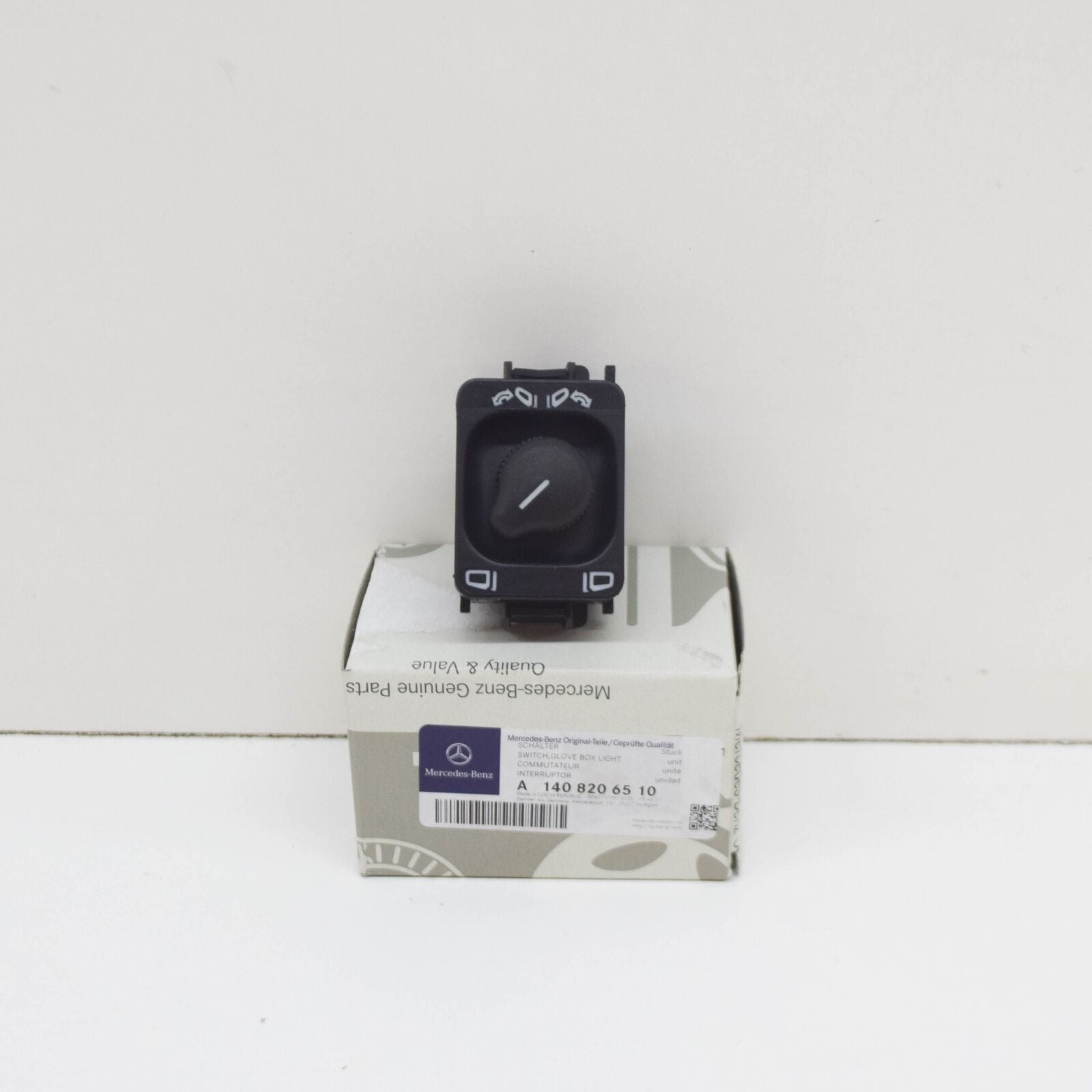 NEW MERCEDES-BENZ S C140 MIRROR REGULATOR SWITCH A1408206510 ORIGINAL