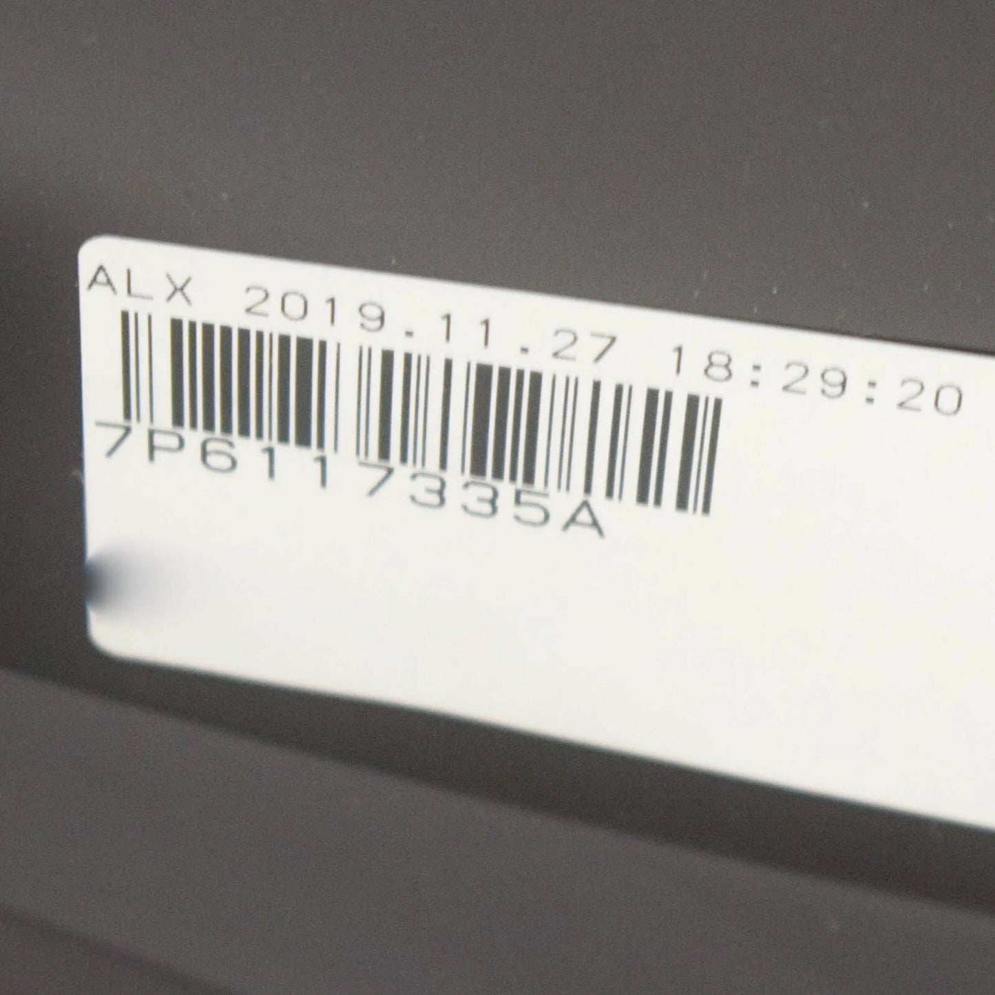 NEW VW TOUAREG 7P CHARGE AIR COOLER RADIATOR AIR DUCT LEFT 7P6117335A ORIGINAL