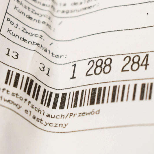 NEW BMW 3 E30 FUEL PIPE HOSE 13311288284 1288284 ORIGINAL