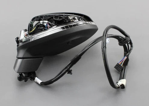 NEW AUDI A4 B9 FRONT LEFT SIDE WING MIRROR HOUSING RHD 8W2857409B9B9 ORIGINAL