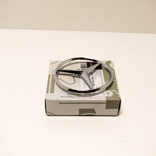 NEW MB E W124 REAR BOOT TRUNK LID EMBLEM BADGE STAR A2017580058 ORIGINAL