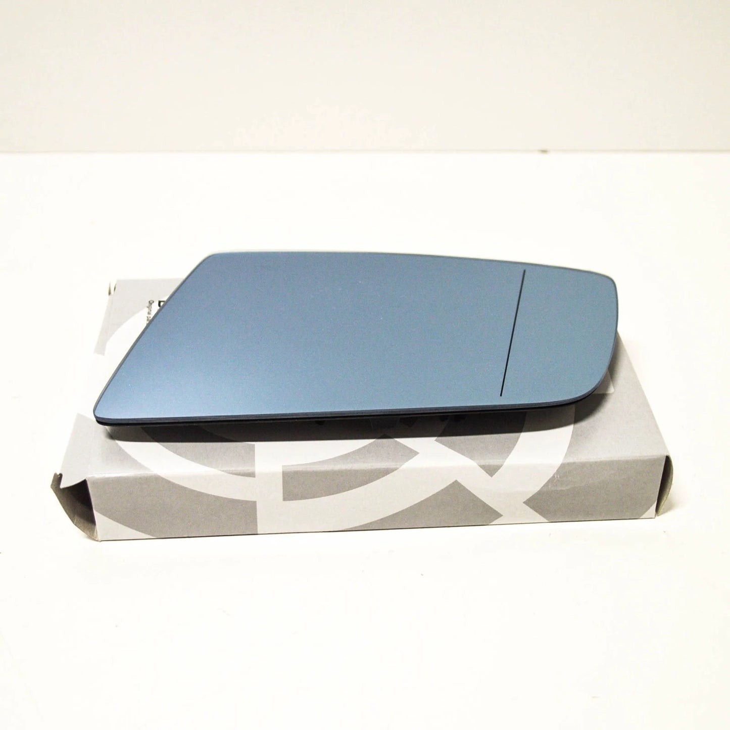 NEW BMW 5 E60 FRONT LEFT DOOR HEATED MIRROR GLASS 51167065081 ORIGINAL