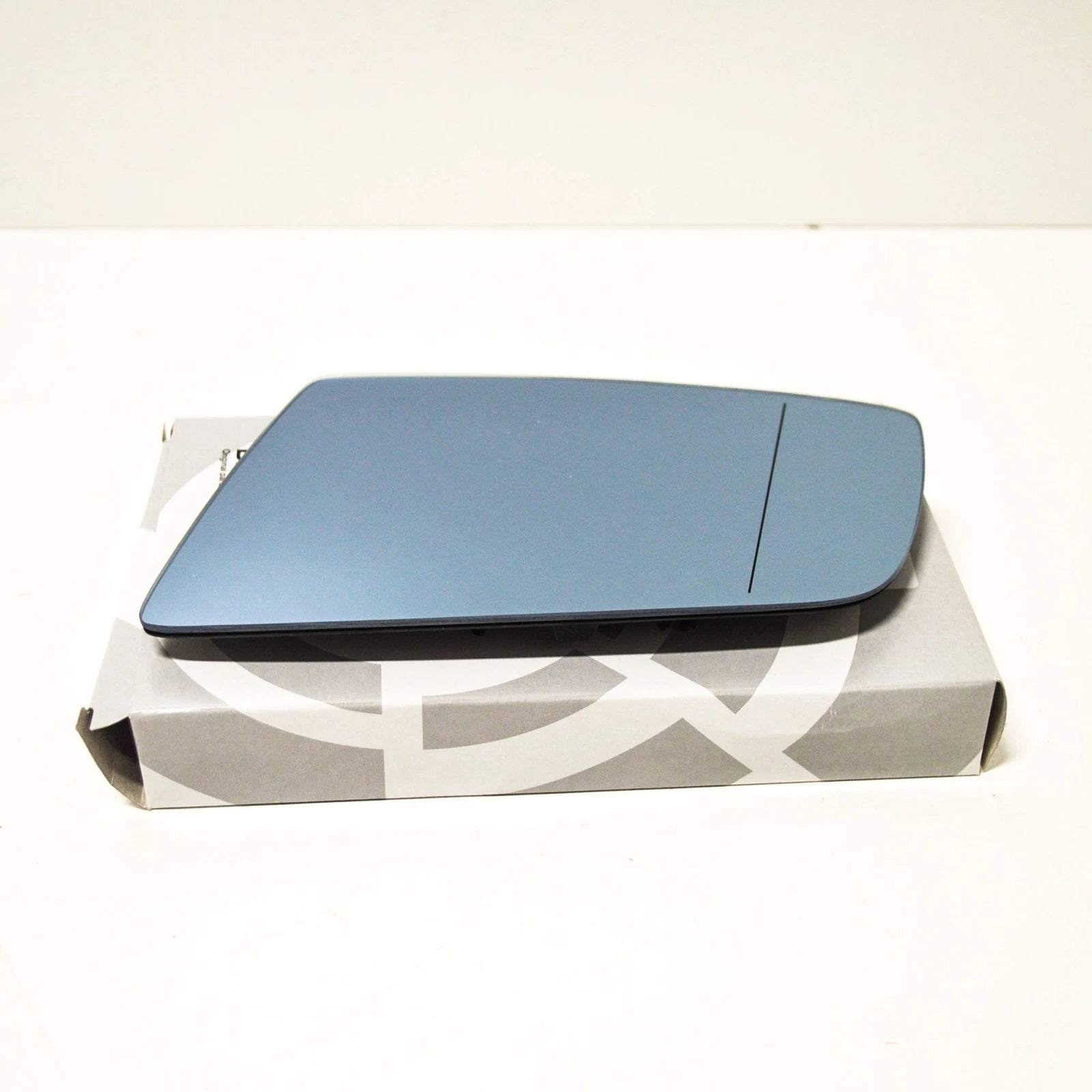 NEW BMW 5 E60 FRONT LEFT DOOR HEATED MIRROR GLASS 51167065081 ORIGINAL