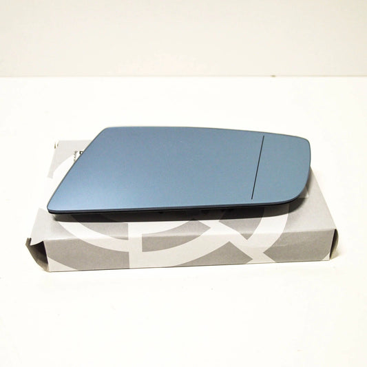 NEW BMW 5 E60 FRONT LEFT DOOR HEATED MIRROR GLASS 51167065081 ORIGINAL