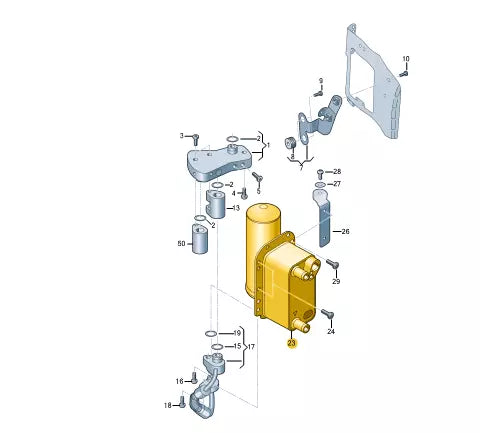 NEW AUDI A6 C8 A/C CONDENSER 4M0816413A ORIGINAL
