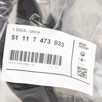 NEW BMW X7 G07 FRONT LEFT BUMPER GRILLE OPEN 51117473033 ORIGINAL