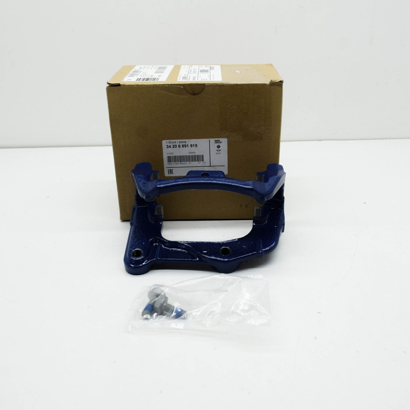 new bmw 5 g30 rear left wheel caliper carrier bracket 34206891915 original