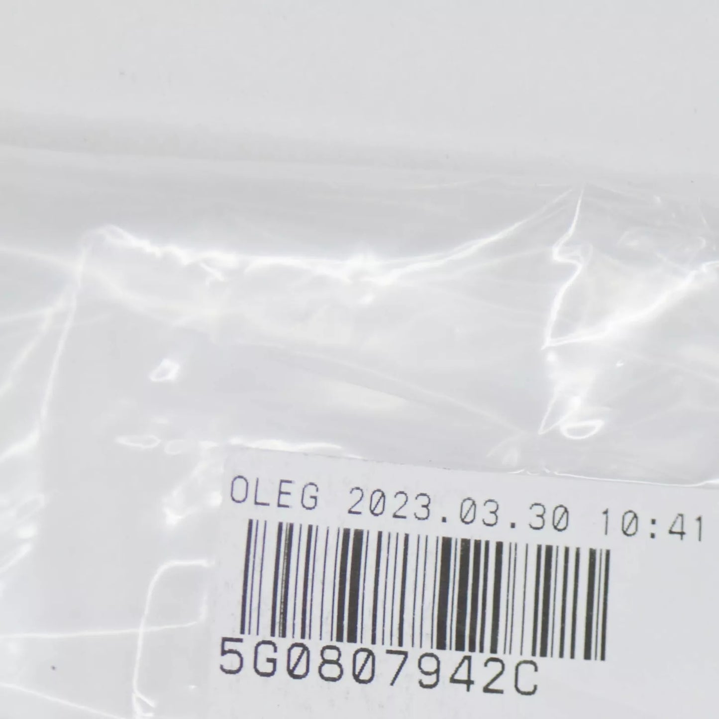 NEW VW GOLF 5G MK7 FRONT RIGHT HEADLIGHT WASHER GUIDE FRAME 5G0807942C ORIGINAL