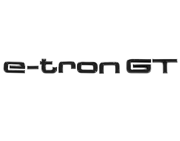 new audi e-tron gt rear deck lid inscription 4j3853741ct94 original