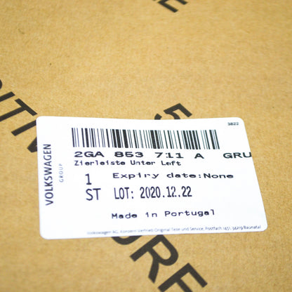 NEW VW T-ROC A11 FRONT LEFT BUMPER RADIATOR GRILLE TRIM 2GA853711AGRU ORIGINAL