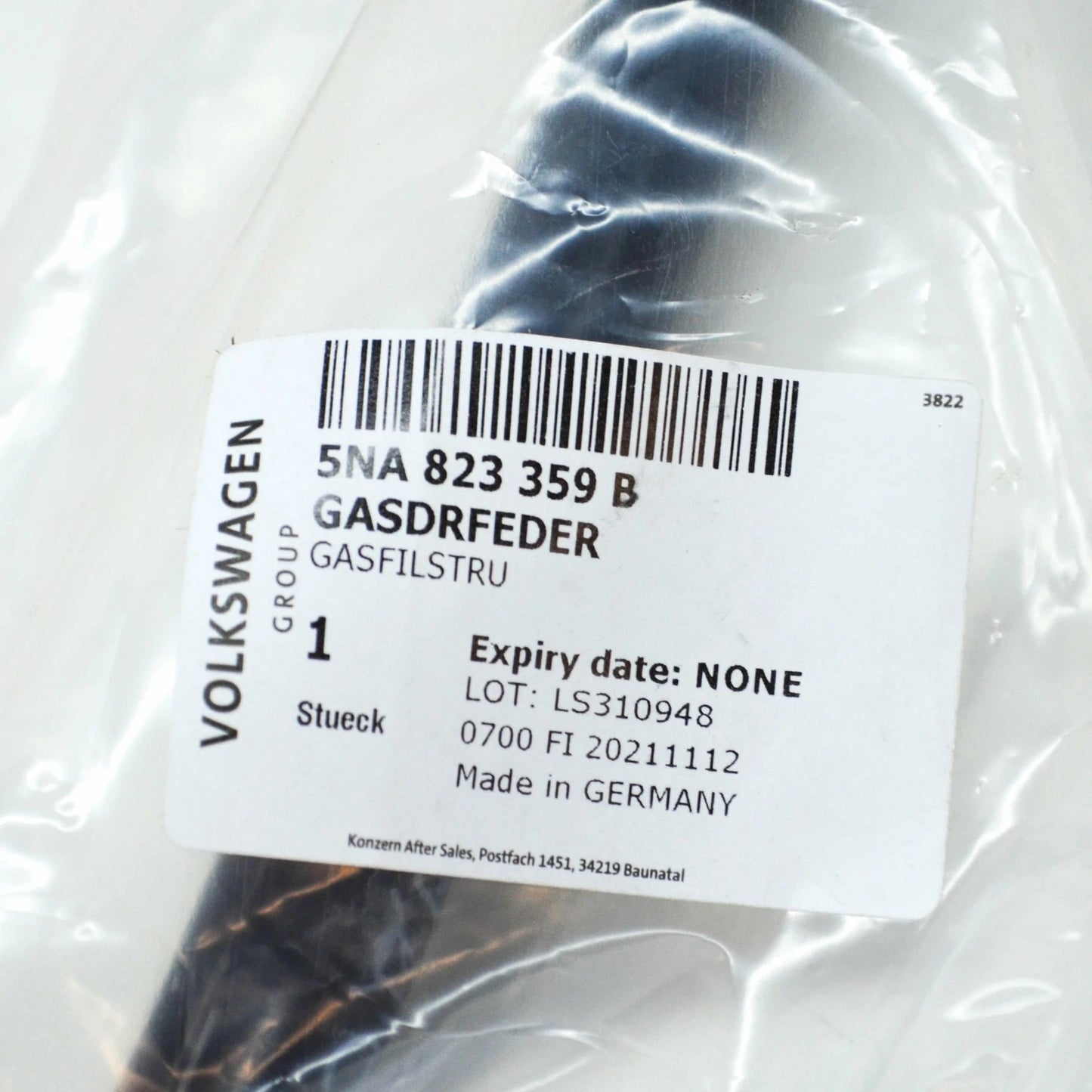 NEW VOLKSWAGEN TIGUAN AD FRONT LEFT BONNET STRUT 5NA823359B