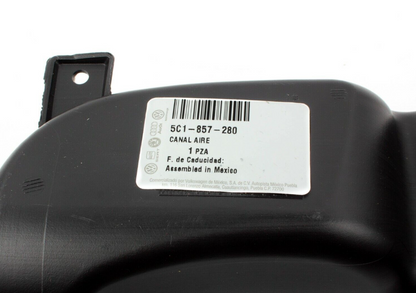 new vw beetle 5c left side instrument panel air duct 5c1857280 original