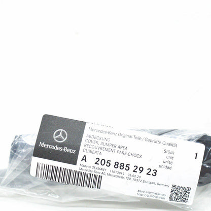 NEW MERCEDES-BENZ C W205 REAR BUMPER LEFT FILLER COVER A2058852923 ORIGINAL