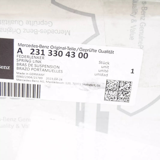 NEW MERCEDES-BENZ SL R231 FRONT LEFT STRAIGHT CONTROL ARM A2313304300 ORIGINAL