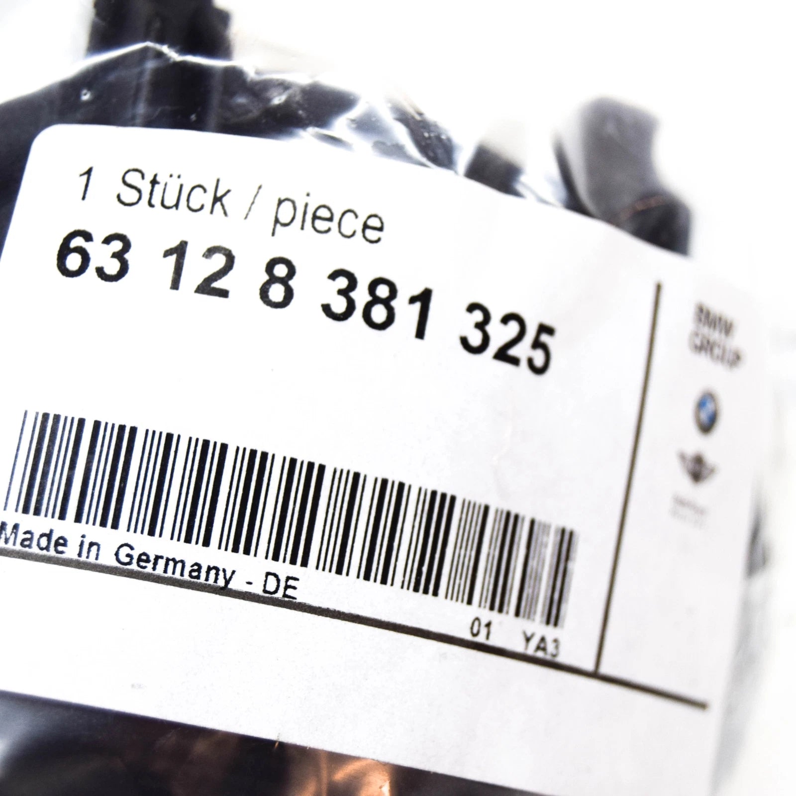 NEW BMW 7 E38 HEADLIGHT HIGH BEAM COVER 63128381325 ORIGINAL