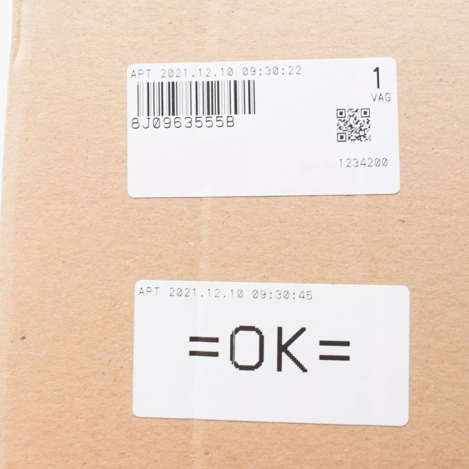 NEW AUDI TT 8J FRONT SEAT HEATER ELEMENT 8J0963555B ORIGINAL