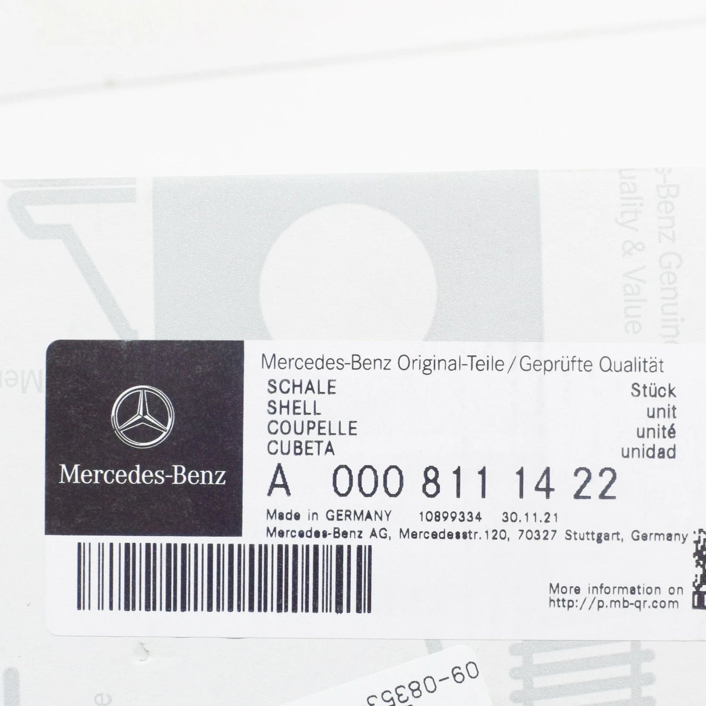 NEW MERCEDES-BENZ VITO W639 FRONT LEFT DOOR MIRROR CAP A0008111422