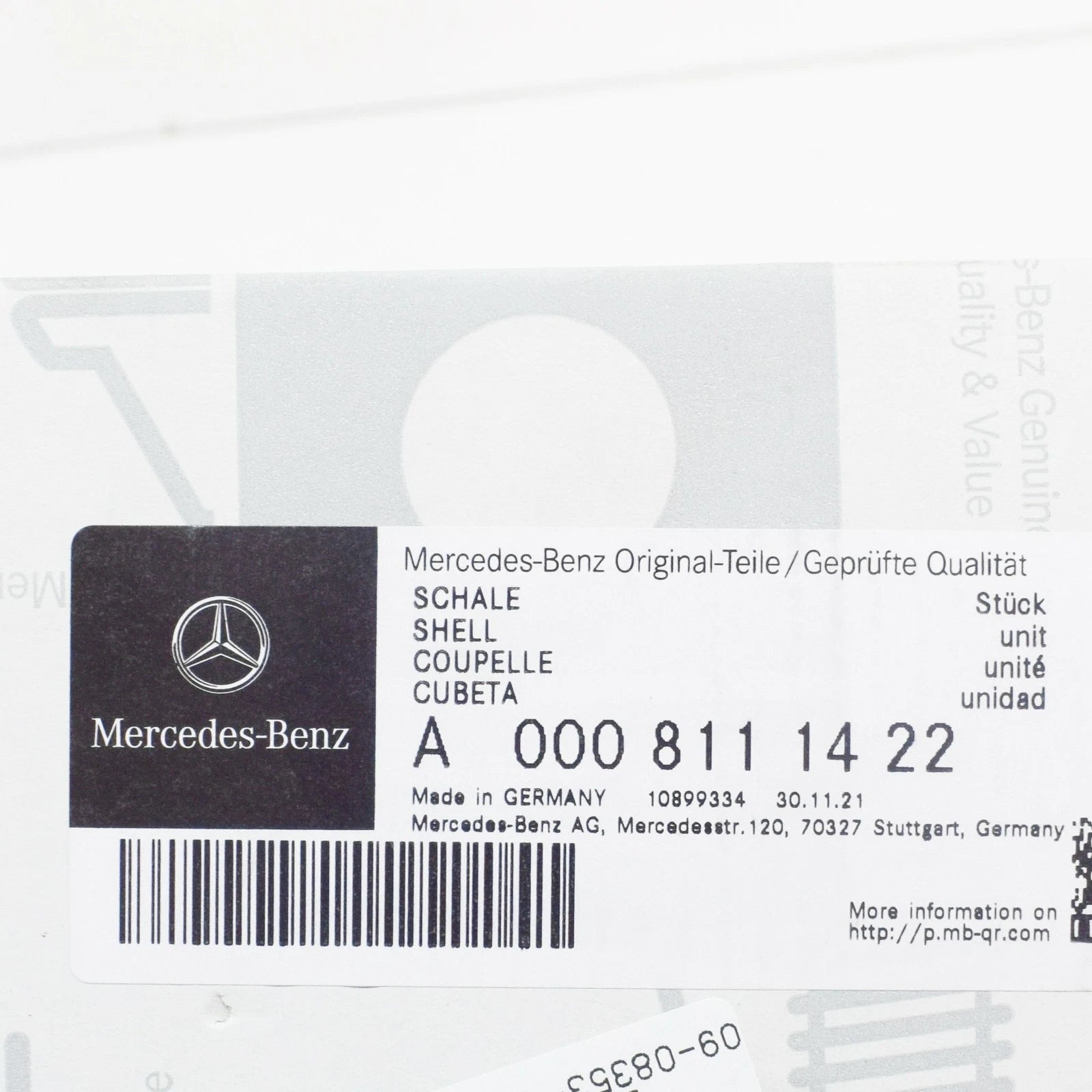 NEW MERCEDES-BENZ VITO W639 FRONT LEFT DOOR MIRROR CAP A0008111422