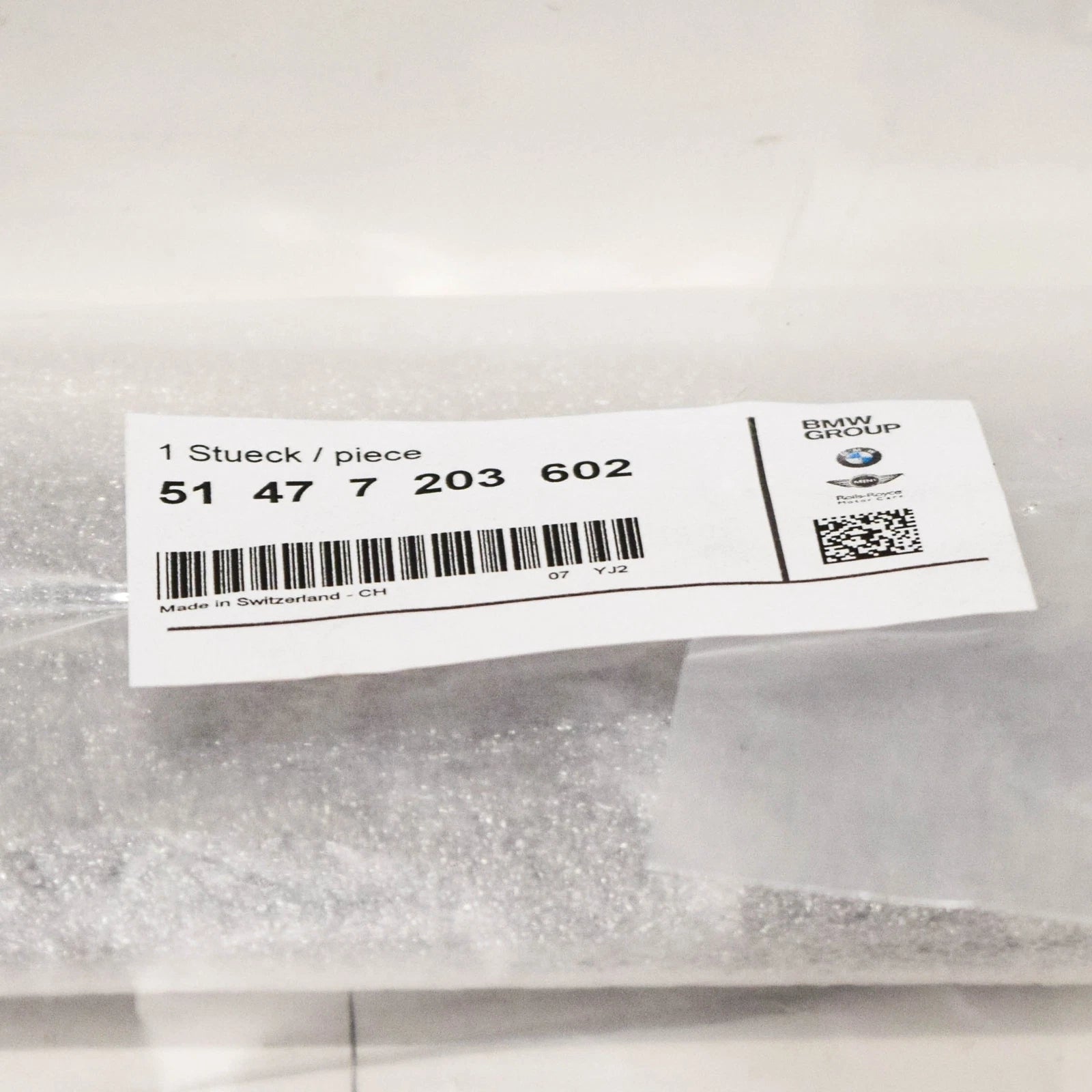 NEW BMW 5 F10 FRONT RIGHT DOOR SILL PLATE COVER 51477203602 7203602 ORIGINAL