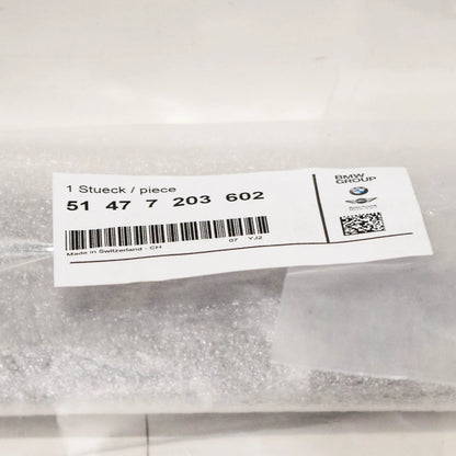 NEW BMW 5 F10 FRONT RIGHT DOOR SILL PLATE COVER 51477203602 7203602 ORIGINAL