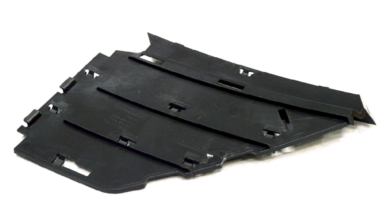 NEW AUDI Q2 FRONT BUMPER RIGHT SIDE END CAP 81A807152B9B9 ORIGINAL