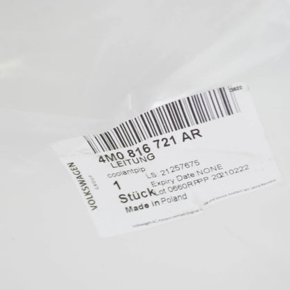 NEW AUDI Q7 4M A/C REFRIGERANT LINE 4M0816721AR ORIGINAL