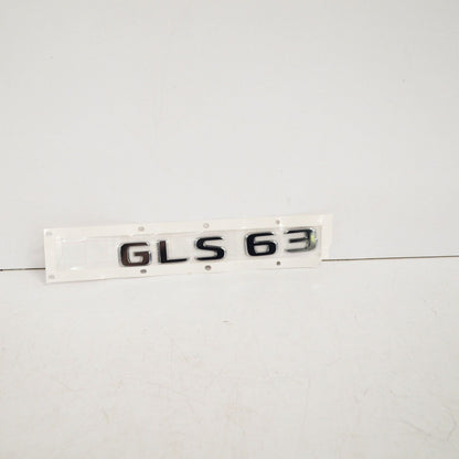 NEW MERCEDES BENZ W166 GLS 63 TRUNK BOOT EMBLEM BADGE A1668175300 ORIGINAL