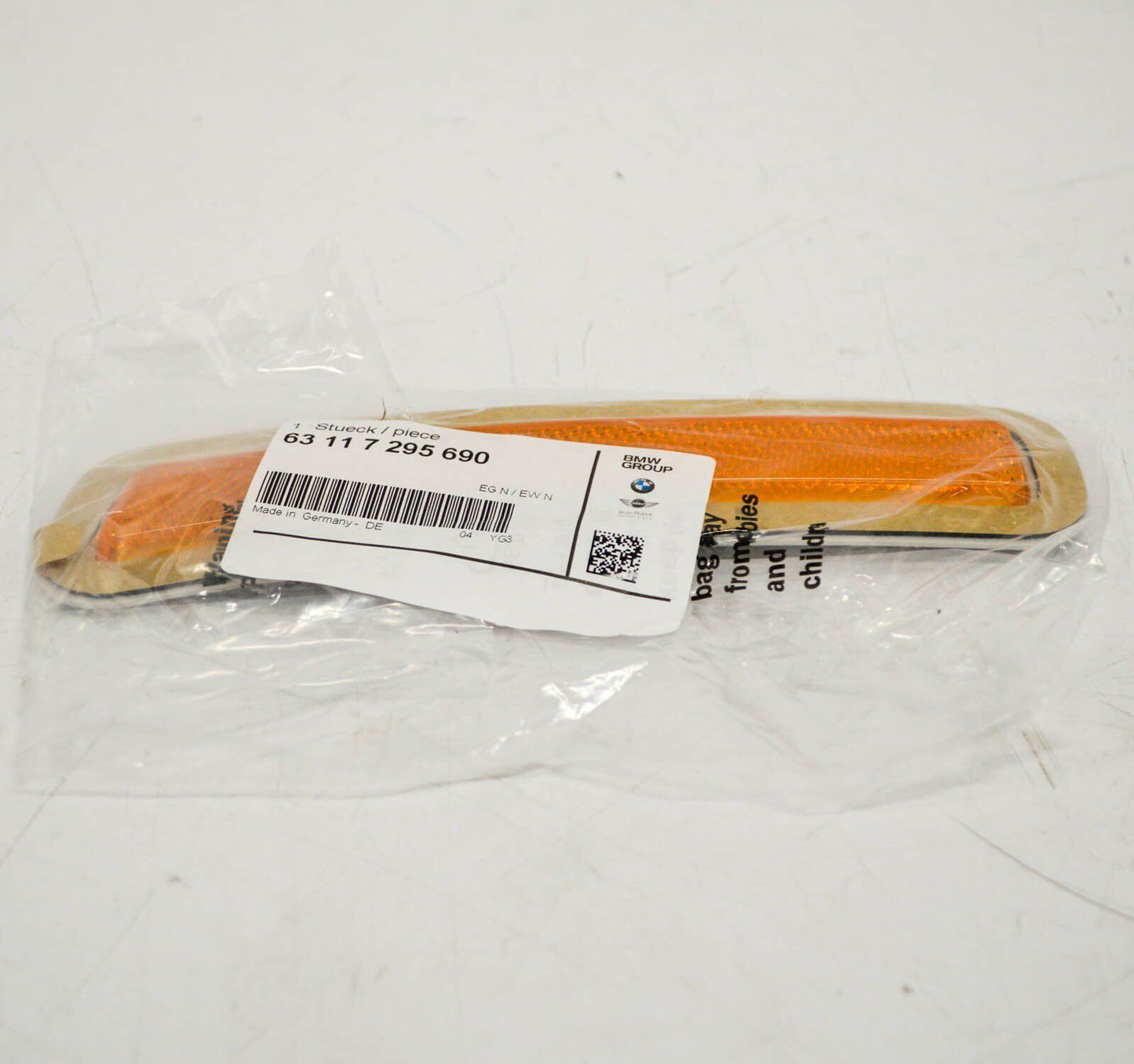 new bmw i3 i01 front right side marker reflector 63117295690 7295690 original