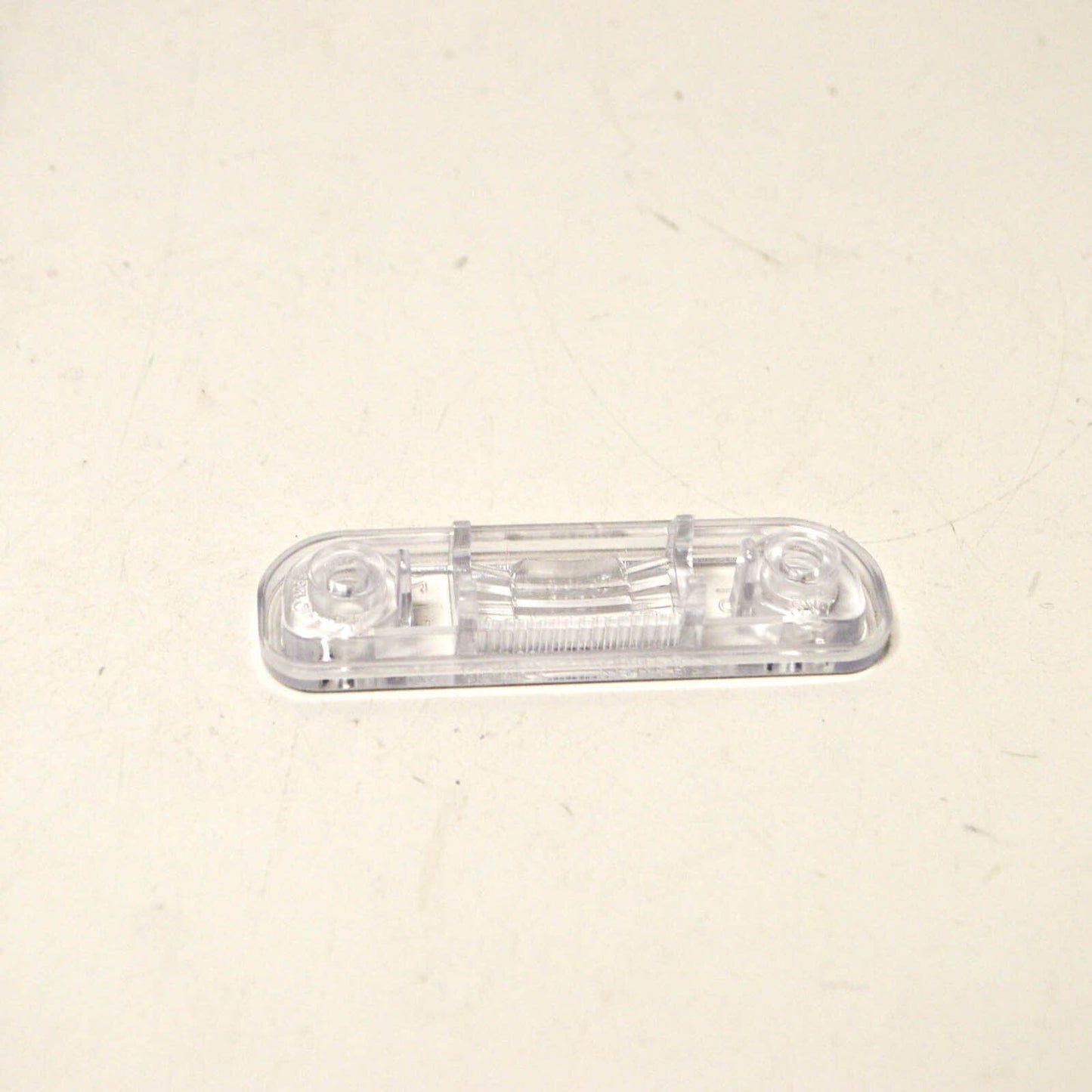 NEW MERCEDES BENZ S-CLASS W126 REAR NUMBER PLATE LIGHT LENS A1268260090 ORIGINAL