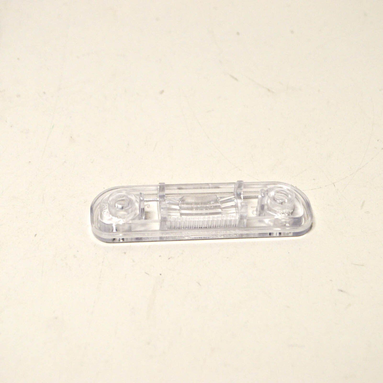 NEW MERCEDES BENZ S-CLASS W126 REAR NUMBER PLATE LIGHT LENS A1268260090 ORIGINAL
