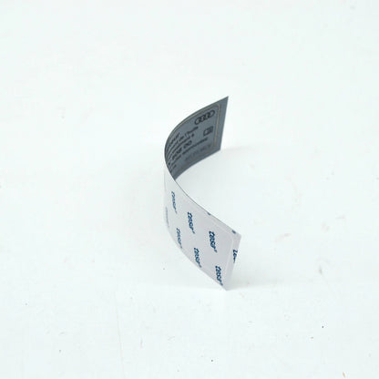 NEW AUDI A3 8V ENGINE OIL INFORMATION LABEL 8E0010560N ORIGINAL