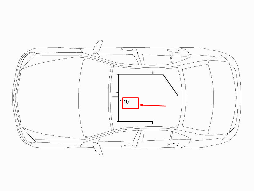 new mercedes-benz c w205 roof electrical wiring harness a2055407215 original