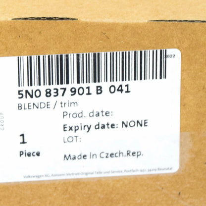 NEW VW TIGUAN MK1 FRONT LEFT DOOR WINDOW FRAME TRIM 5N0837901B041