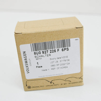 NEW AUDI Q3 8U ELECTROMECHANICAL PARKING BRAKE SWITCH 8U0927225F6PS ORIGINAL