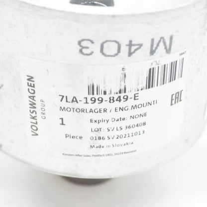NEW VOLKSWAGEN TRANSPORTER T6 FRONT ENGINE MOUNT 7LA199849E
