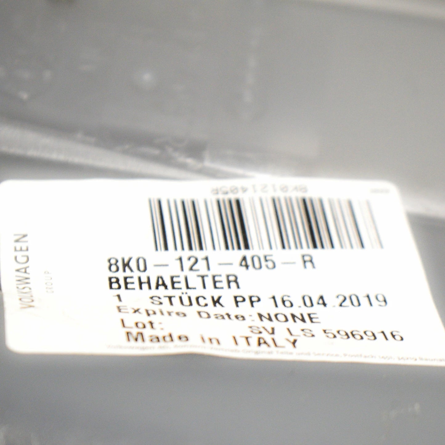 NEW AUDI S5 8T EXPANSION COOLANT TANK 8K0121405R 3.0 PETROL